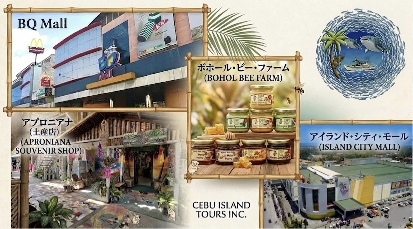 ボホール島ショッピングコラージュ・BQ Mall・アプロニアナ・ボホールビーファーム・Island City Mall