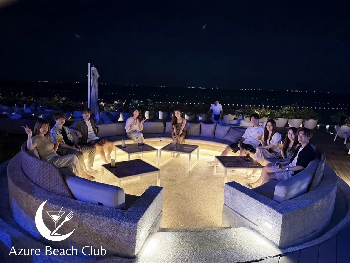 セブ Azure Beach Club 海辺のビーチクラブ・夜景バー